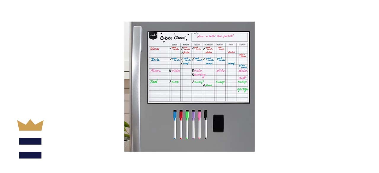 Dry Erase Chore Chart for Multiple Kids and Adults