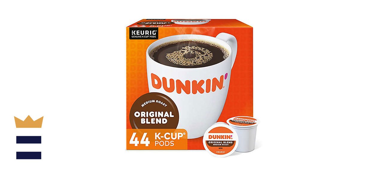 Dunkin’ Donuts Original Blend Coffee Keurig Cup Pods, 44-Count