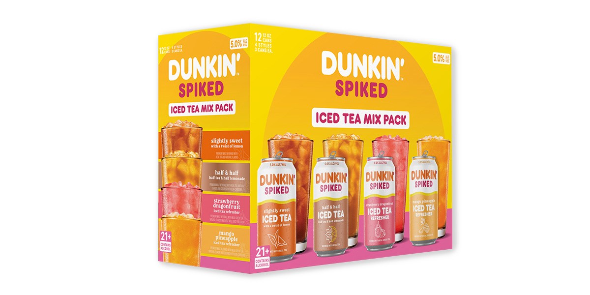 Dunkin' spiked teas