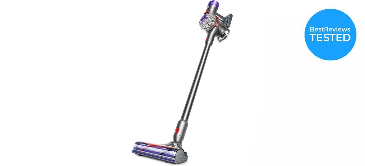 Dyson V8 Cordless Vacuum Cleaner on white background