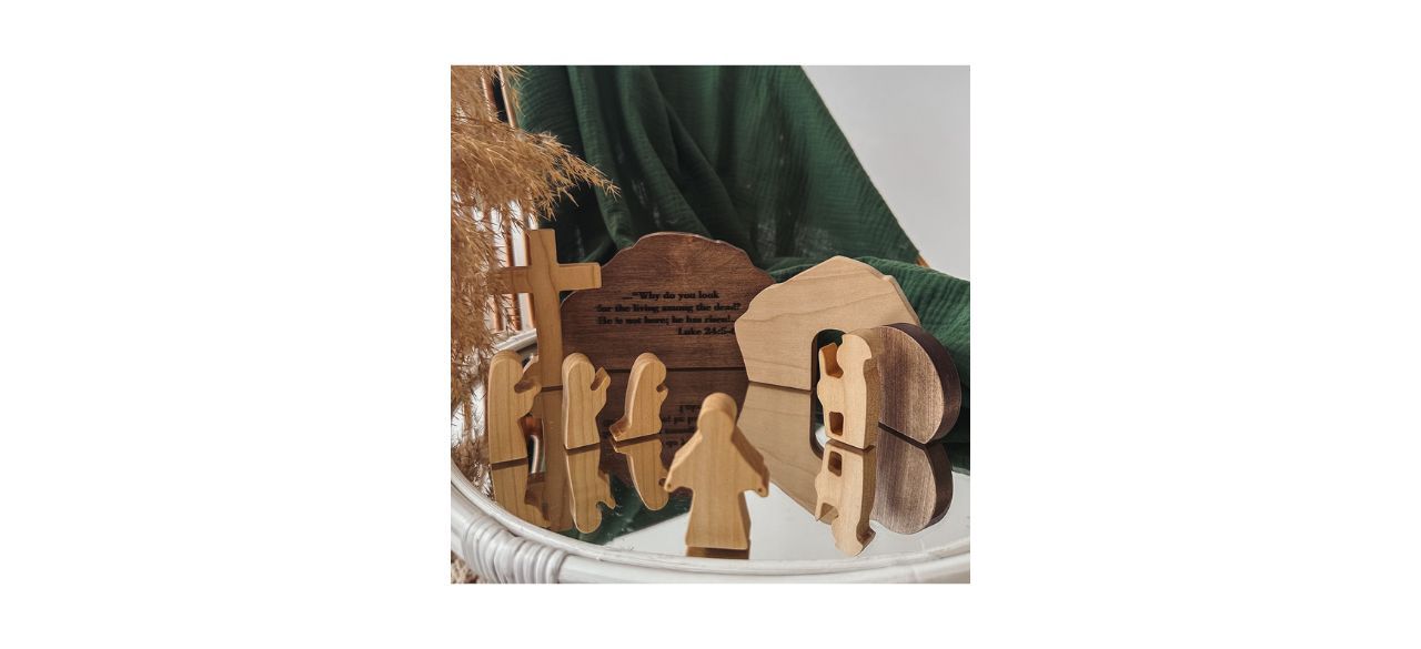 BusyPuzzle Easter Decor Resurrection Scene