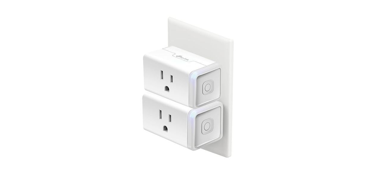 Kasa Smart Plug Smart Home Wi-Fi Outlet Two-Pack