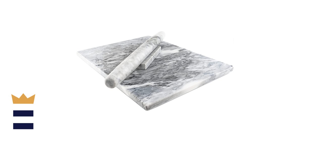 Ebuns Marble Pastry Board