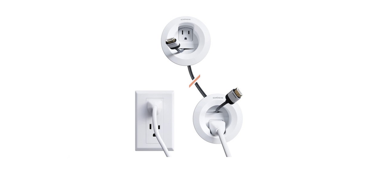 ECHOGEAR in-Wall Cable Concealer Kit
