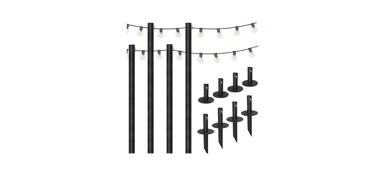 EGP Bistro String Light and Poles