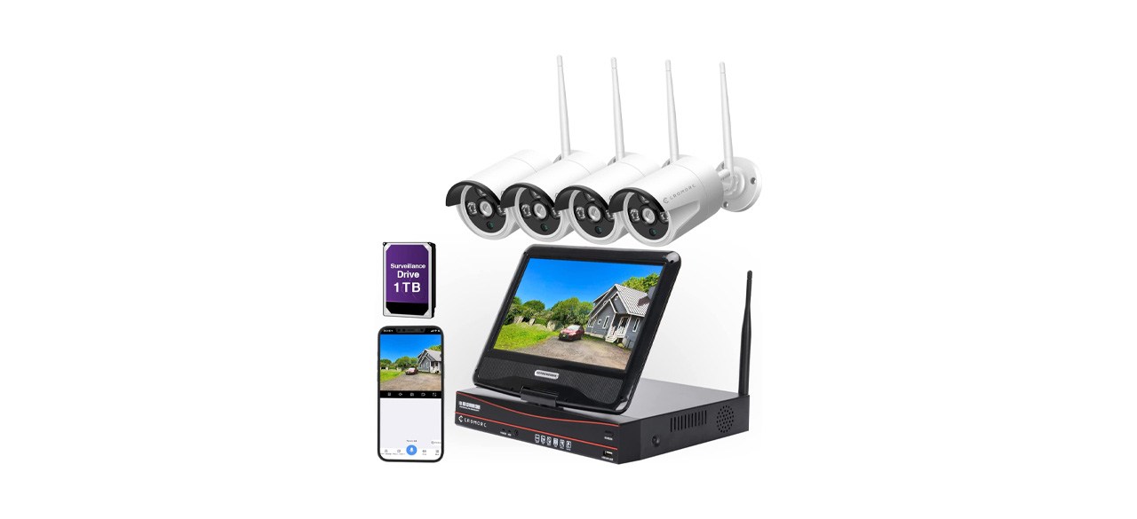 Electronics-Best Cromorc All-In-One Wireless Security Camera System