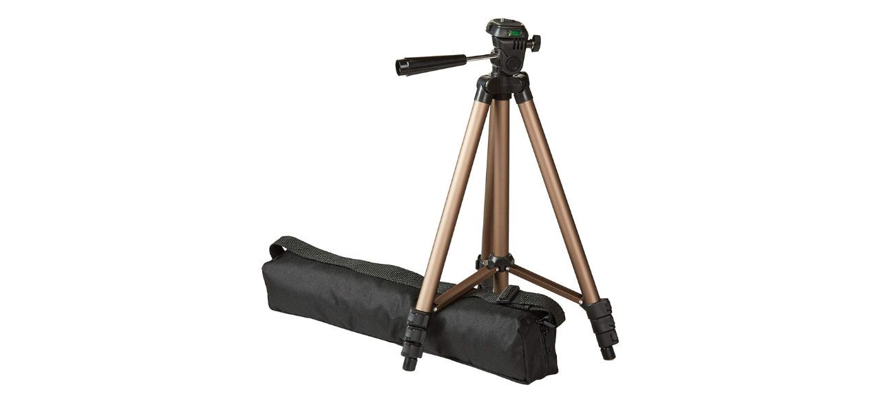 Amazon Basics 50-inch Lightweight Camera Mount Tripod Stand With Bag