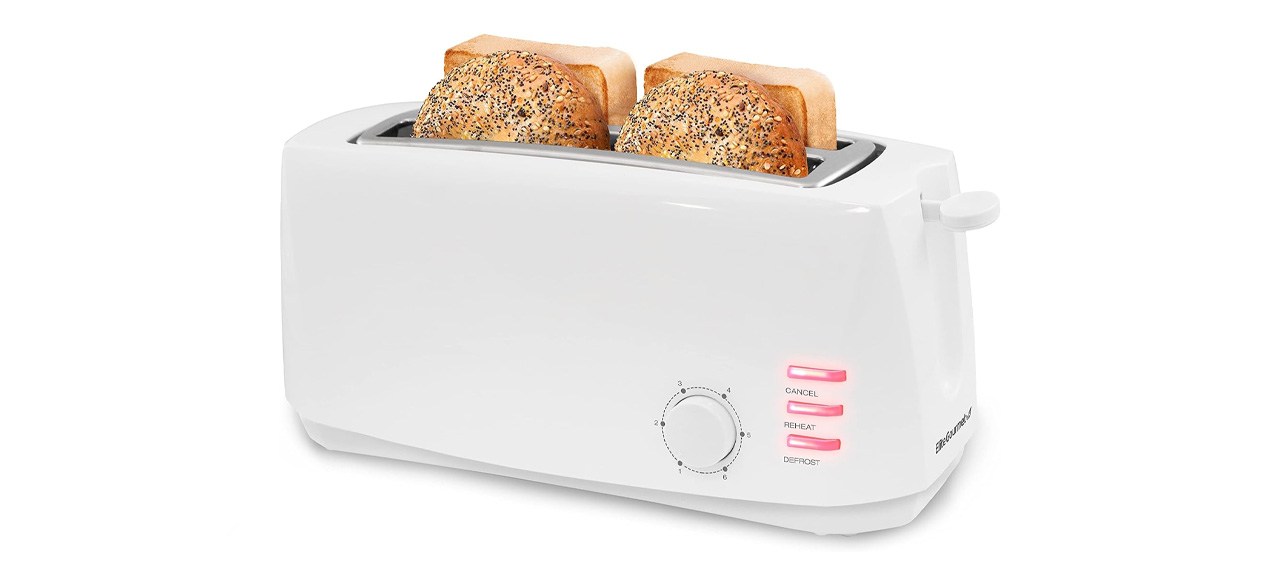 Elite Cuisine Long Slot Cool Touch Toaster