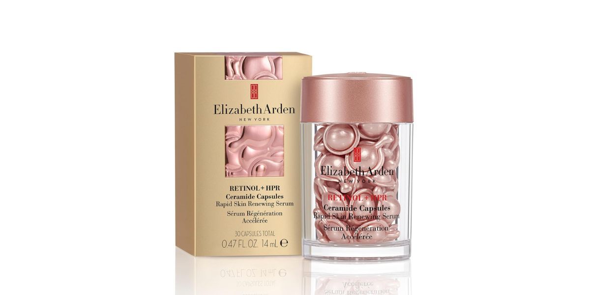 Elizabeth Arden Retinol + HPR Ceramide Rapid Skin Renewing Anti-Aging Face Serum Capsules