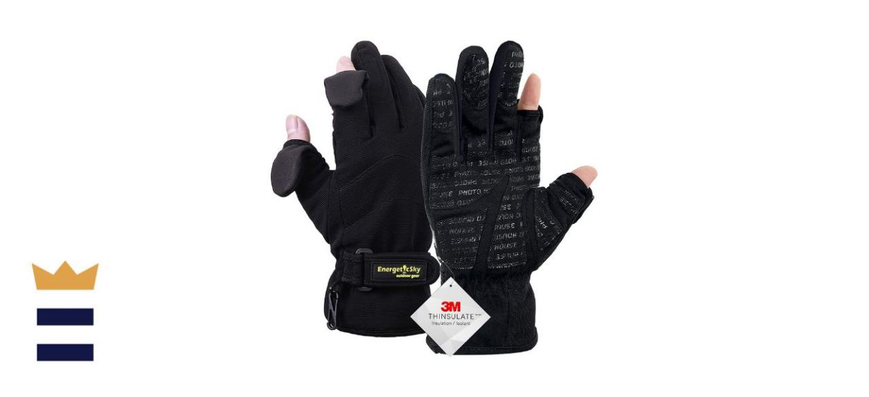 EnergeticSky Waterproof Photography Gloves