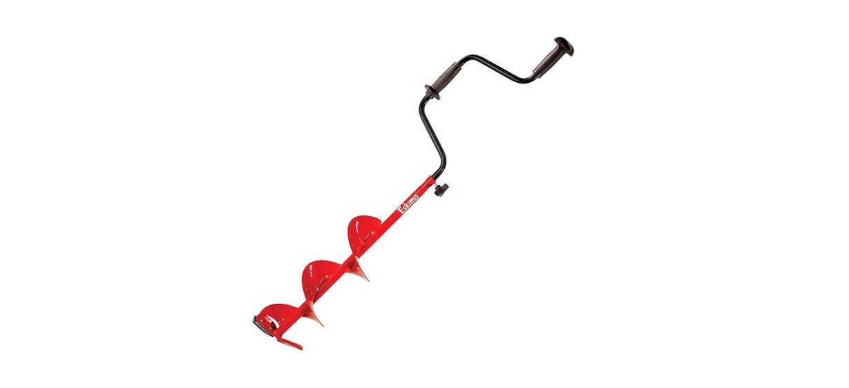 Eskimo Hand Auger with Dual Flat Blades, 6-8 inches