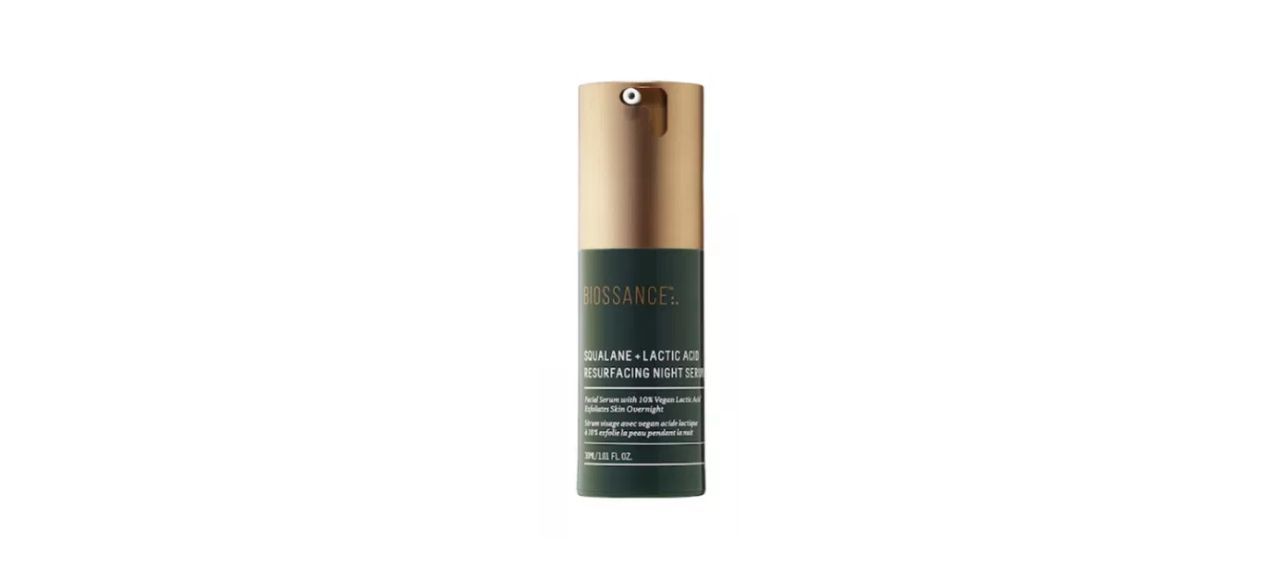 Biossance Squalane + Lactic Acid Resurfacing Night Serum