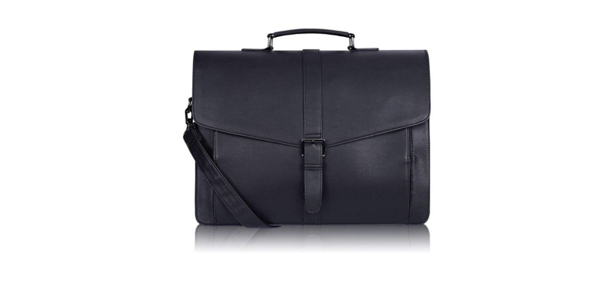 Estarer Men's Leather Briefcase