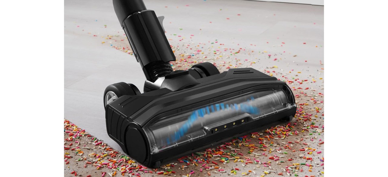 Eureka Lightweight Cordless Vacuum Cleaner vacuuming floor