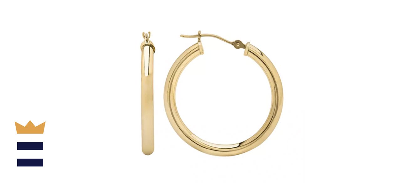 Everlasting Gold Hoop Earrings