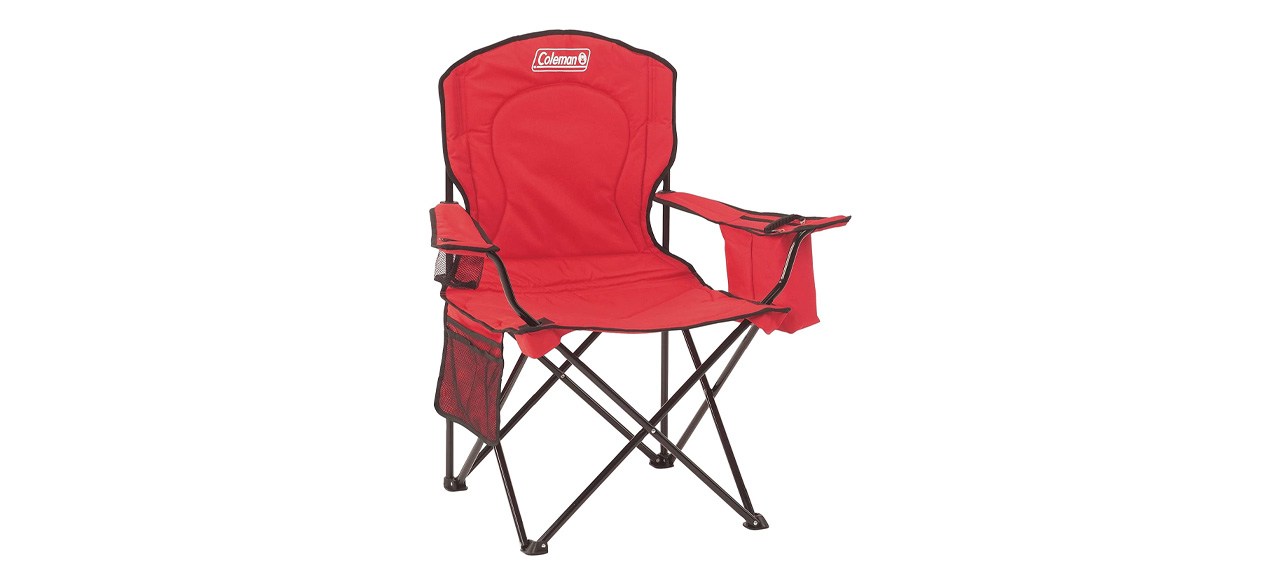 Coleman Camping Chair With Built-in 4 Can Cooler