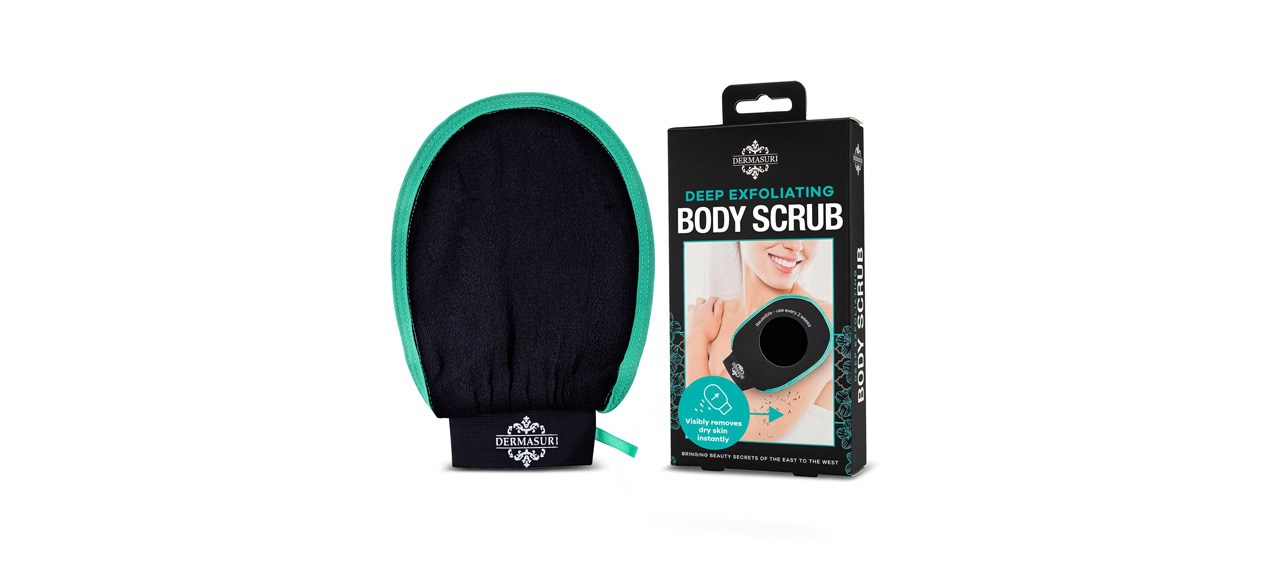 Dermasuri Deep Exfoliating Mitt Body Scrub