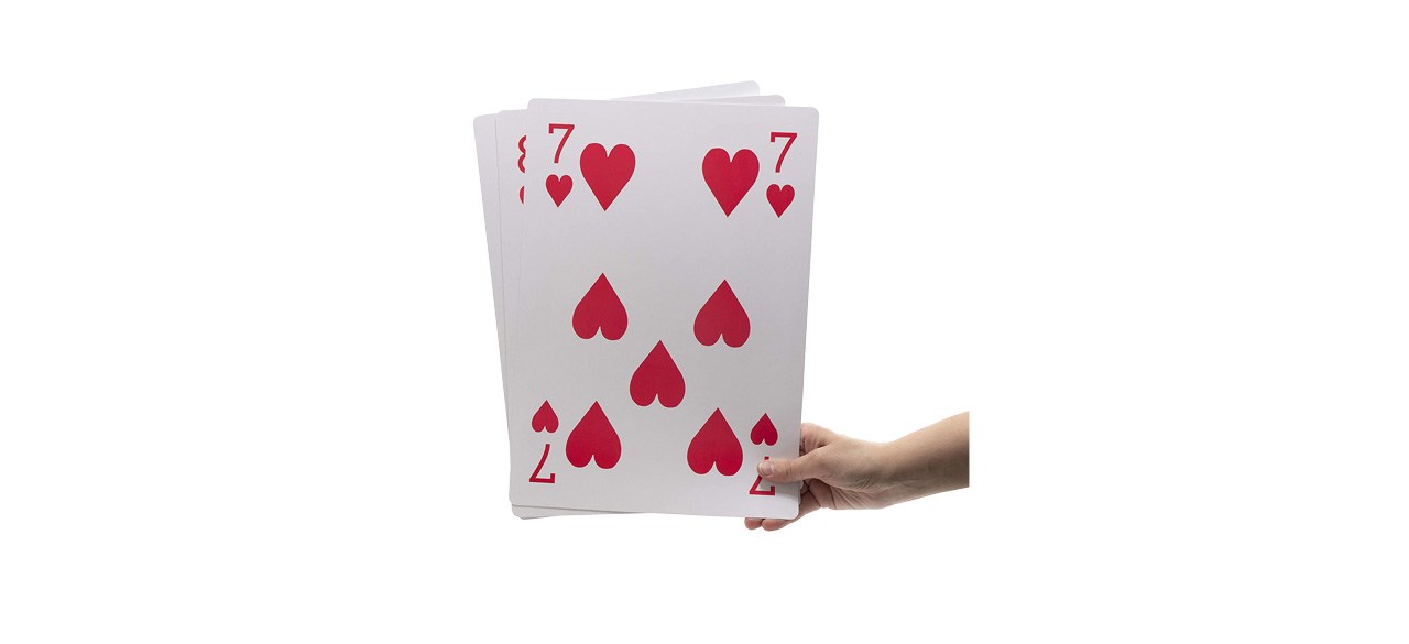 PREXTEX Jumbo Playing Cards