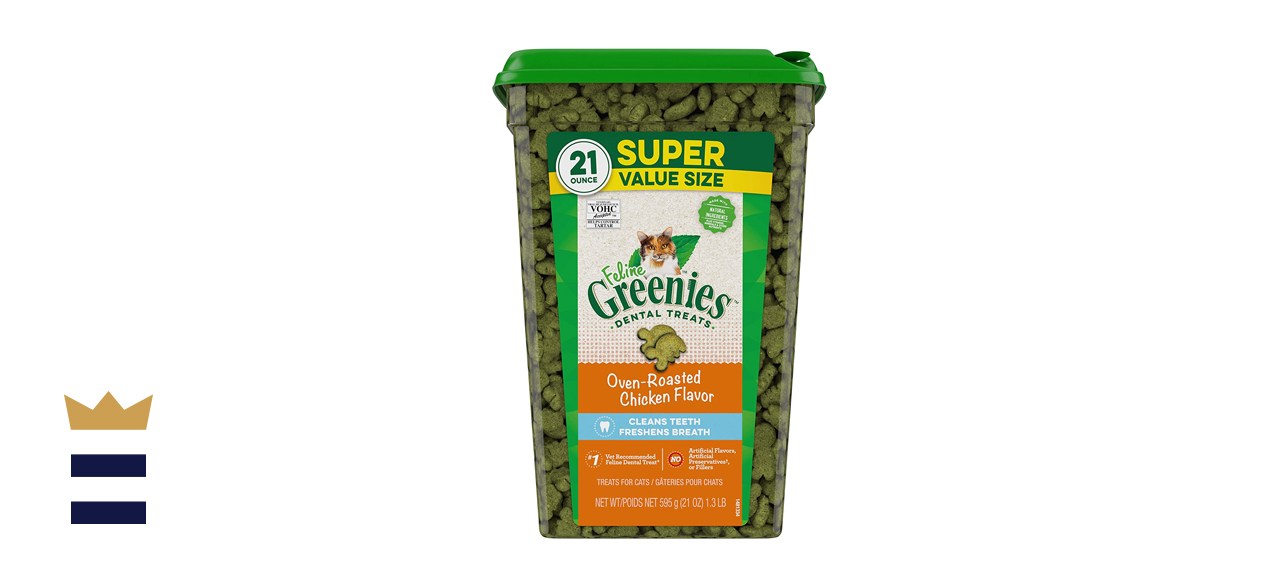 Feline Greenies Natural Dental Care Cat Treats