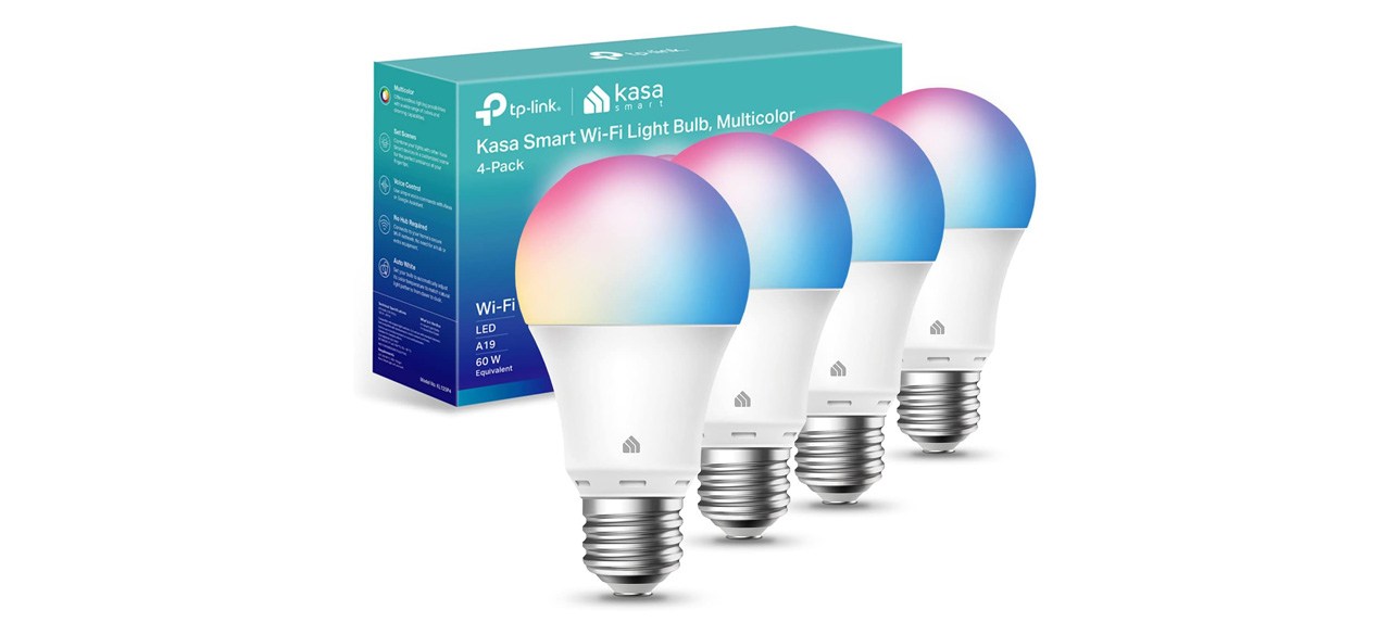 Kasa Smart Color Changing Dimmable Bulbs