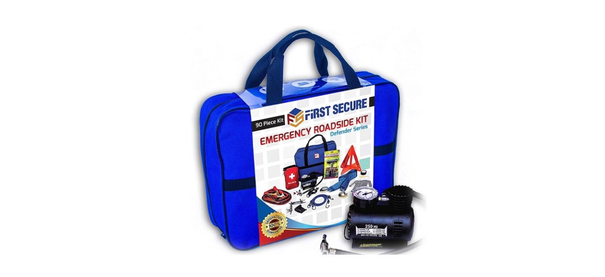 First Secure Car Emergency Kit First Aid Kit