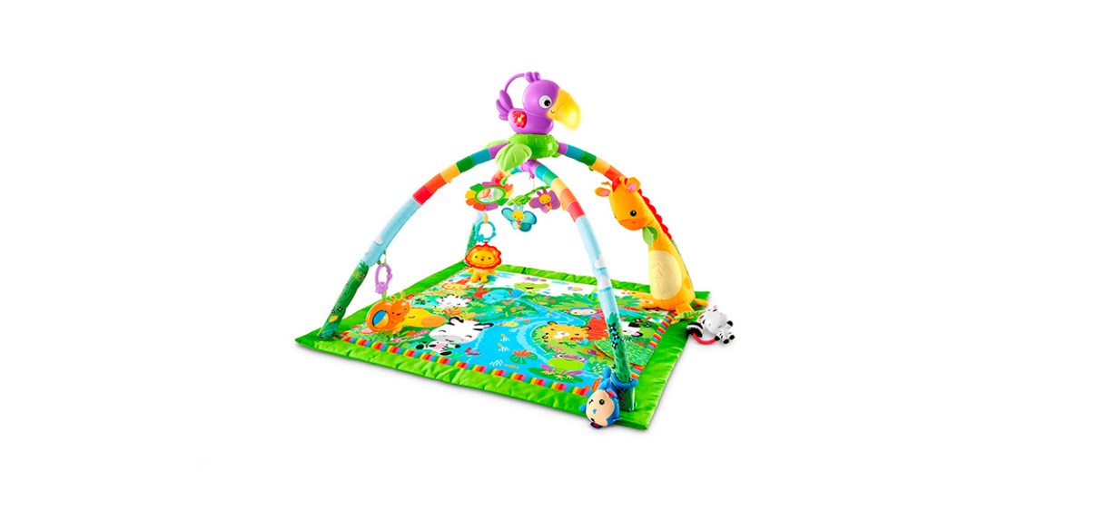 Fisher-Price Rainforest Music Lights Deluxe Gym Fisher-Price Rainforest Music Lights Deluxe Gym