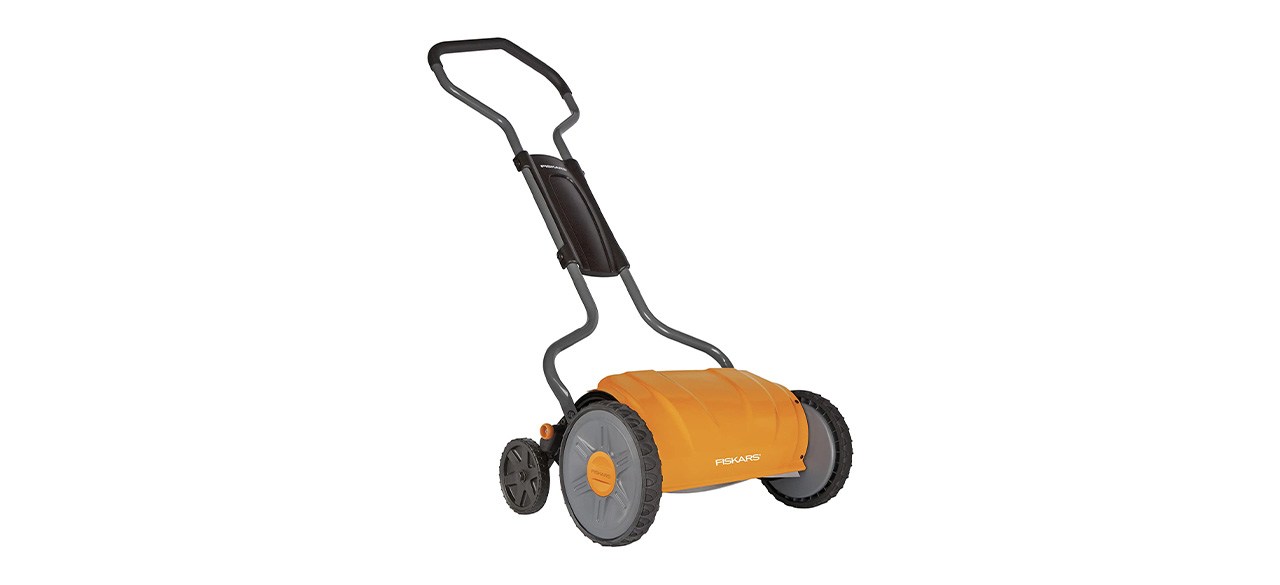 best Fiskars 17-Inch Staysharp Push Reel Lawnmower