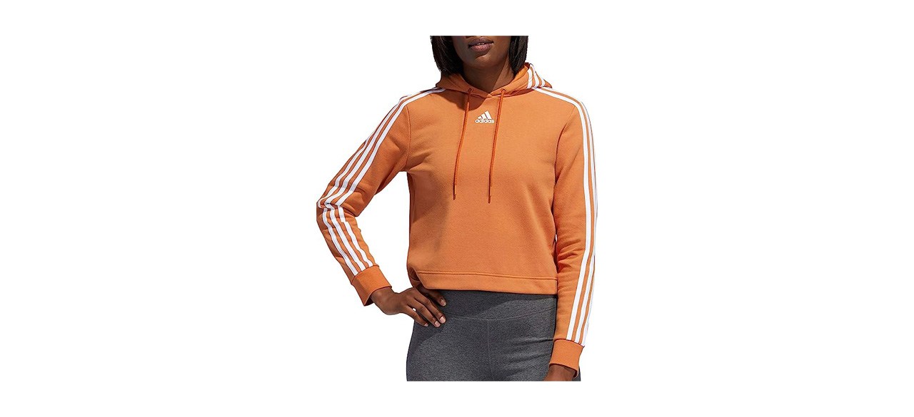 Best Adidas Women's Post-Game Cropped Hoodie