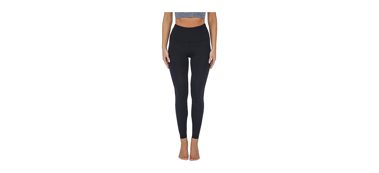 Yogalicious High Waist Ultra Soft Ankle Length Leggings with Pockets