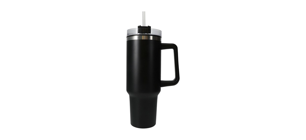 PREORDER - Black Milky Way Stanley Dupe Tumbler – Simply Bri Creative