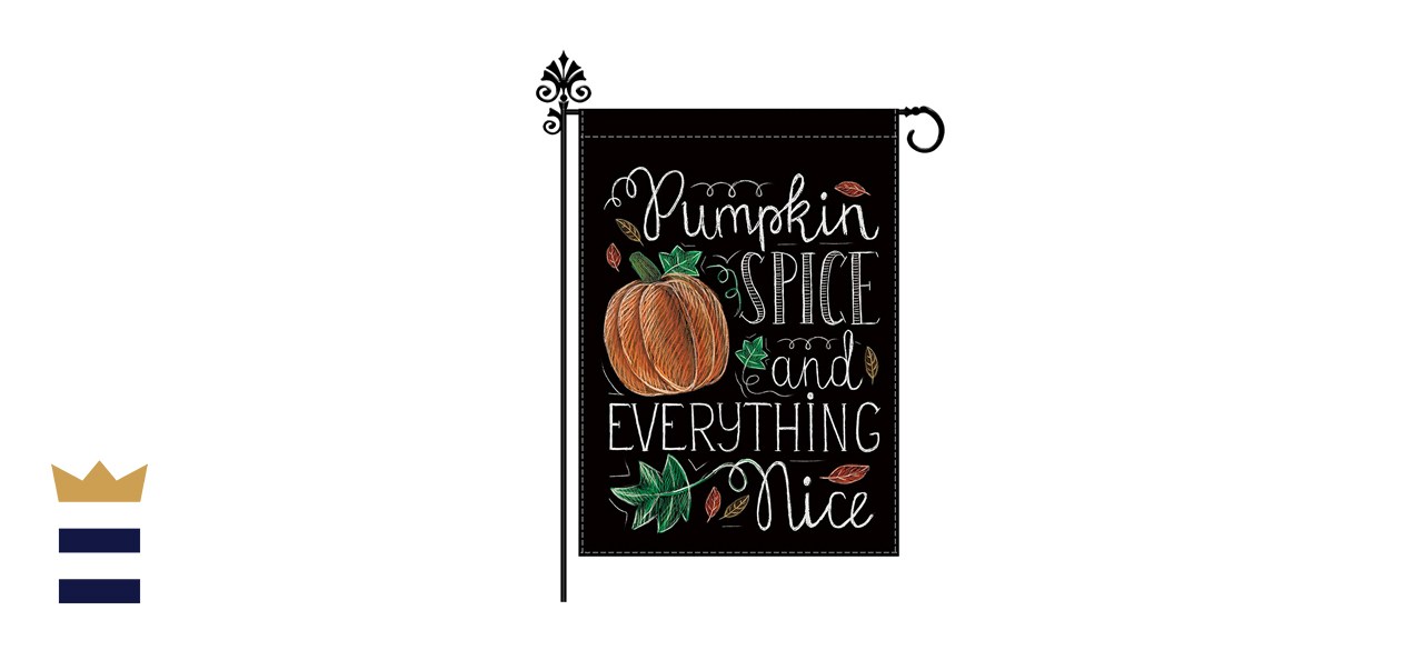 Fall Garden Pumpkin Flag