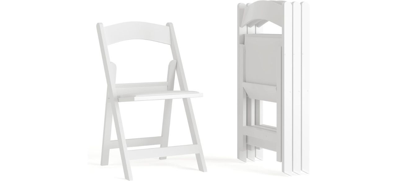 Flash Furniture Hercules Series Folding Chair on white background