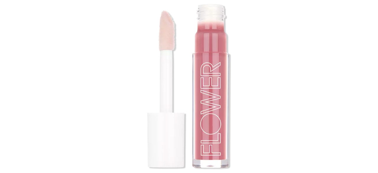 FLOWER Beauty Gloss Crush Lip Serum on white background