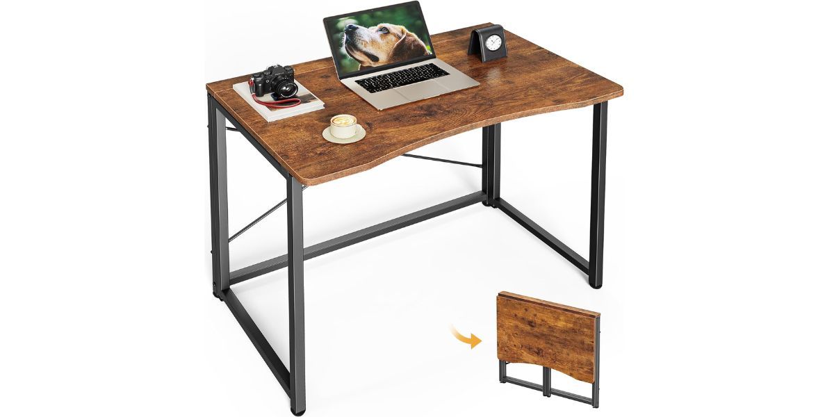 Huuger Folding Desk for Small Spaces