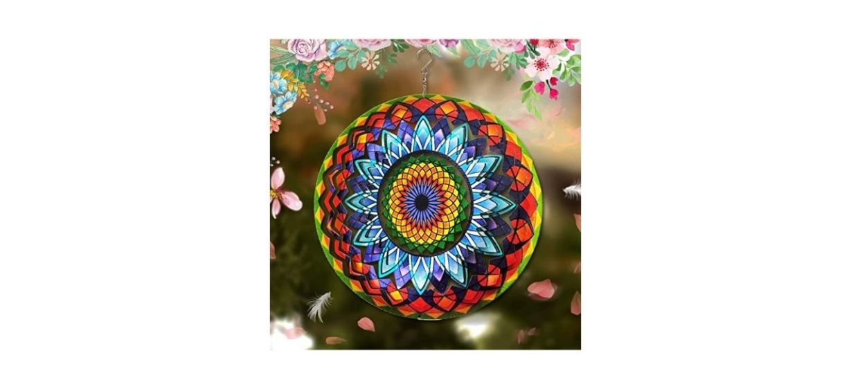 Fonmy Mandala 12-Inch Wind Spinner