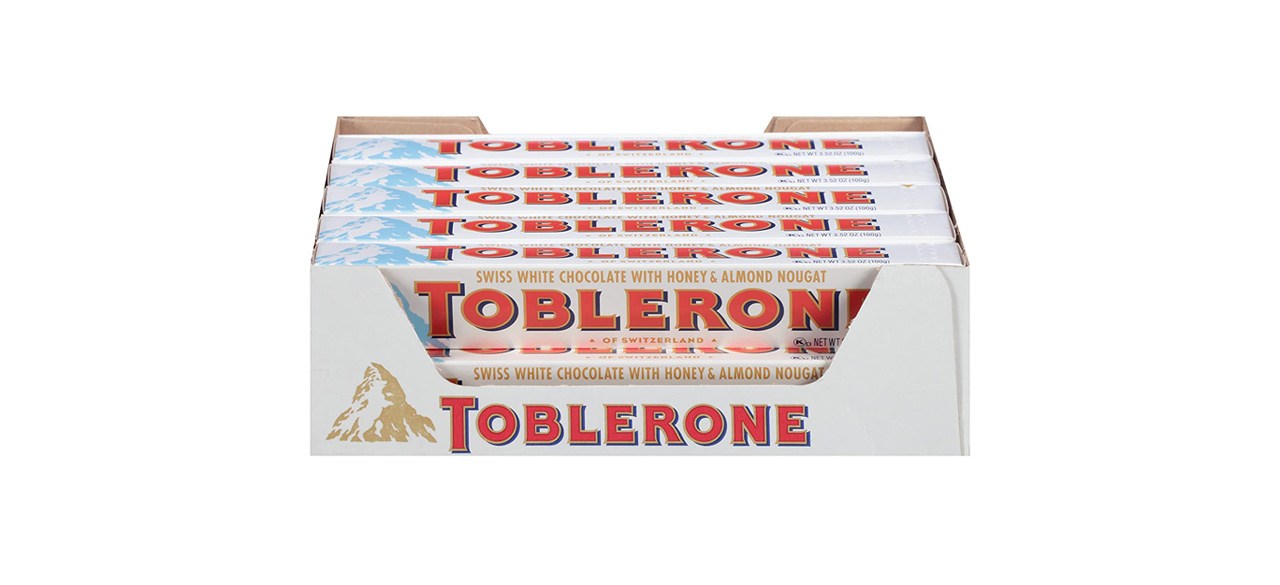 Best Toblerone Swiss White Chocolate Bars