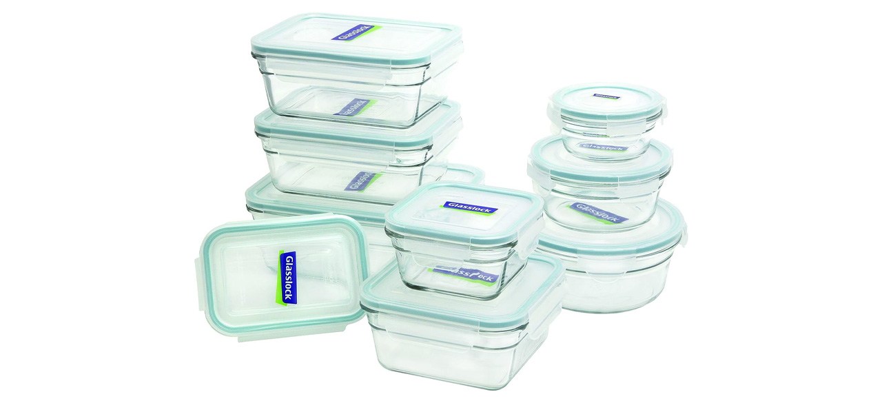 Glasslock 18-Piece Assorted Oven-Safe Container Set