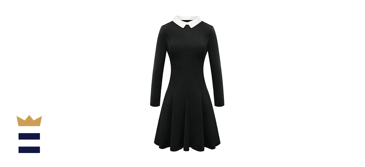 For G and PL Halloween Women's Wednesday Addams Dress