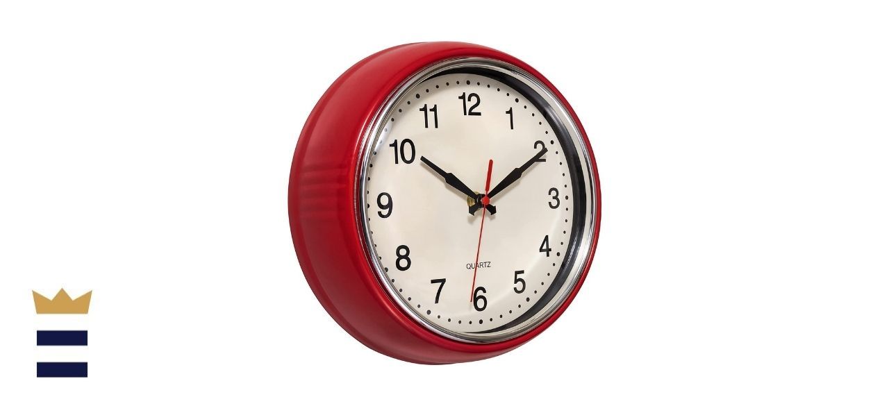 Foxtop Retro Wall Clock