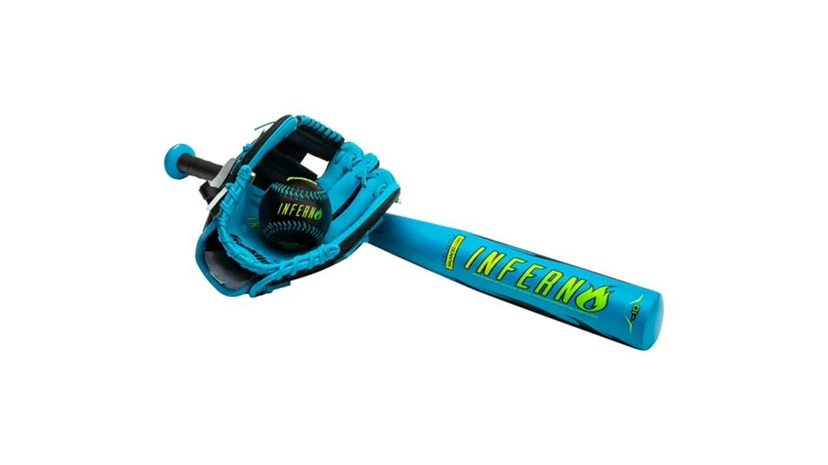 Franklin Sports Blue Inferno Tee Ball Set 