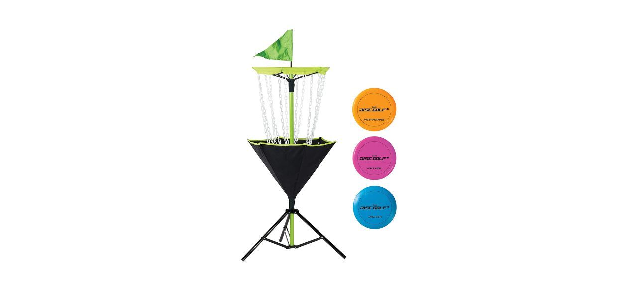 Franklin Sports Disc Golf Basket Bundle