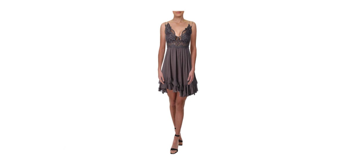 Free People Adella Slip Dress