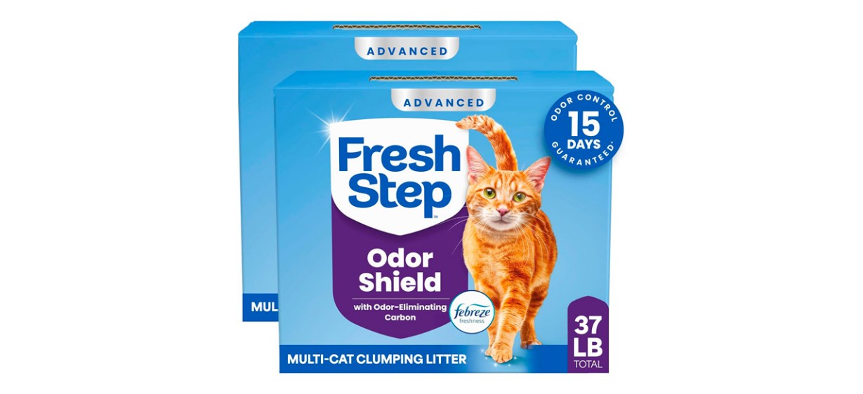 Fresh Step Advanced Odor Shield Multi Cat Clumping Cat Litter