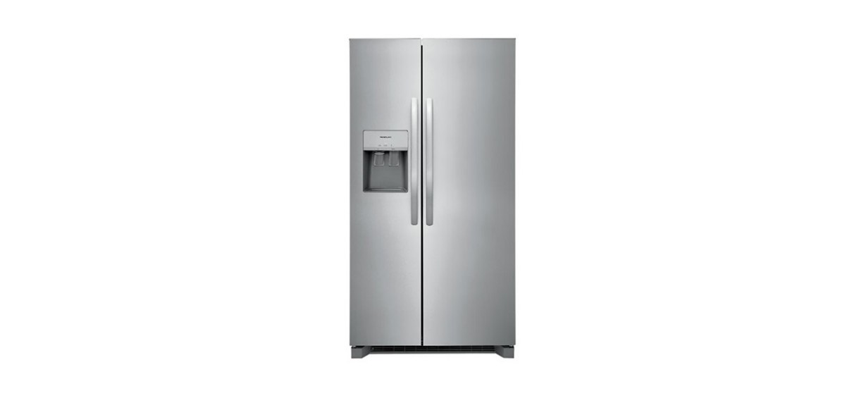 Frigidaire 25.6 Cubic Foot Standard Depth Side by Side Refrigerator