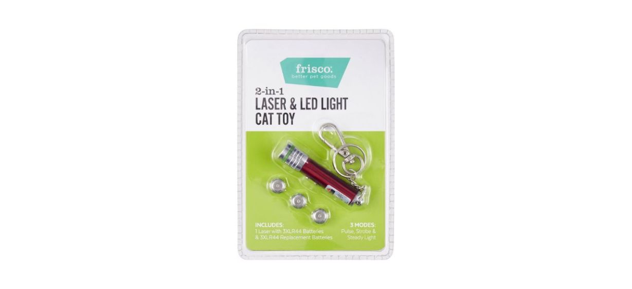 Frisco 2-in-1 Laser and LED Light Cat Toy