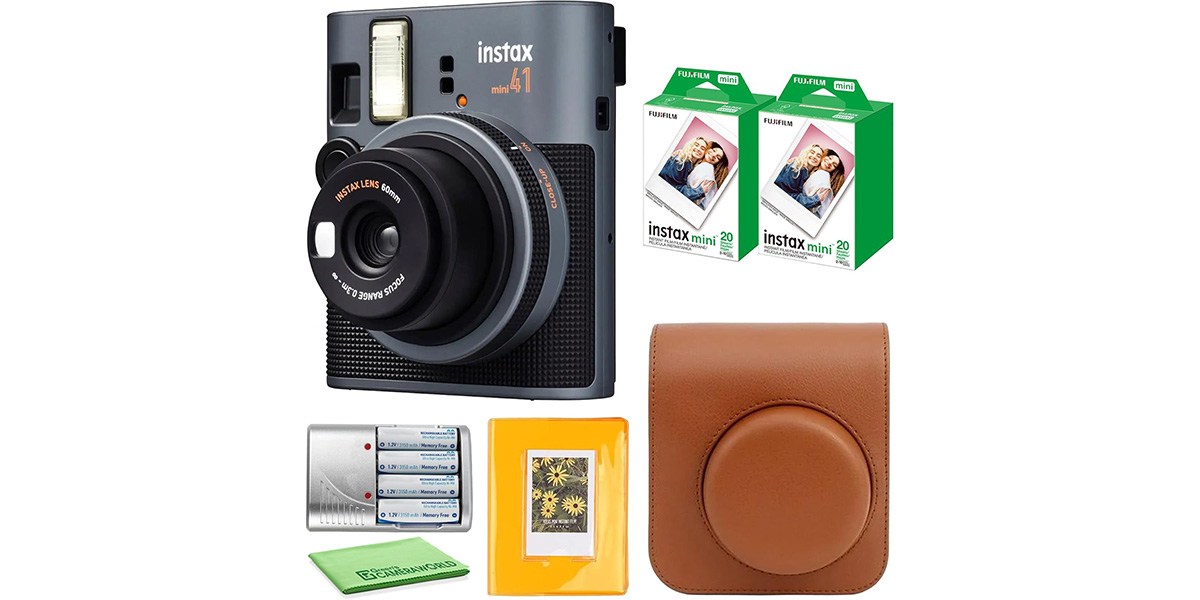 FujiFilm Instax Mini 41 Instant Camera Bundle