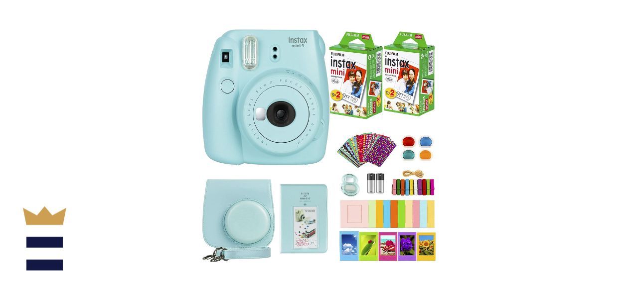 Fujifilm Instax Mini 9 Instant Camera with Accessories Bundle