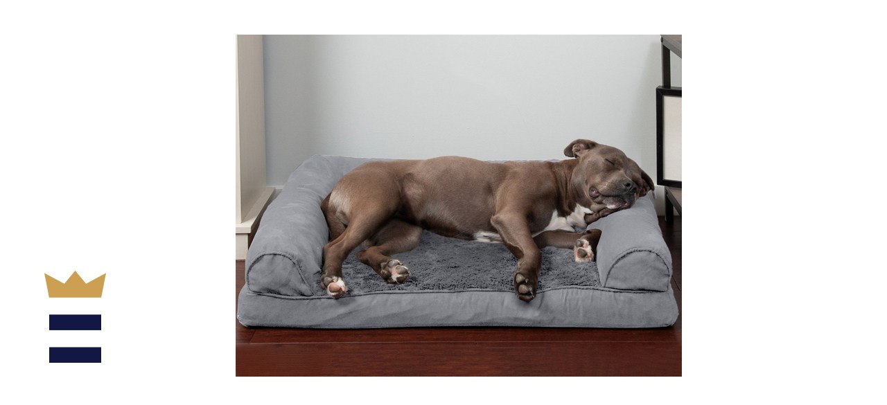 FurHaven Plush & Suede Orthopedic Dog Bed