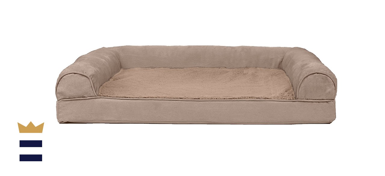 FurHaven Plush & Suede Orthopedic Sofa Dog Bed