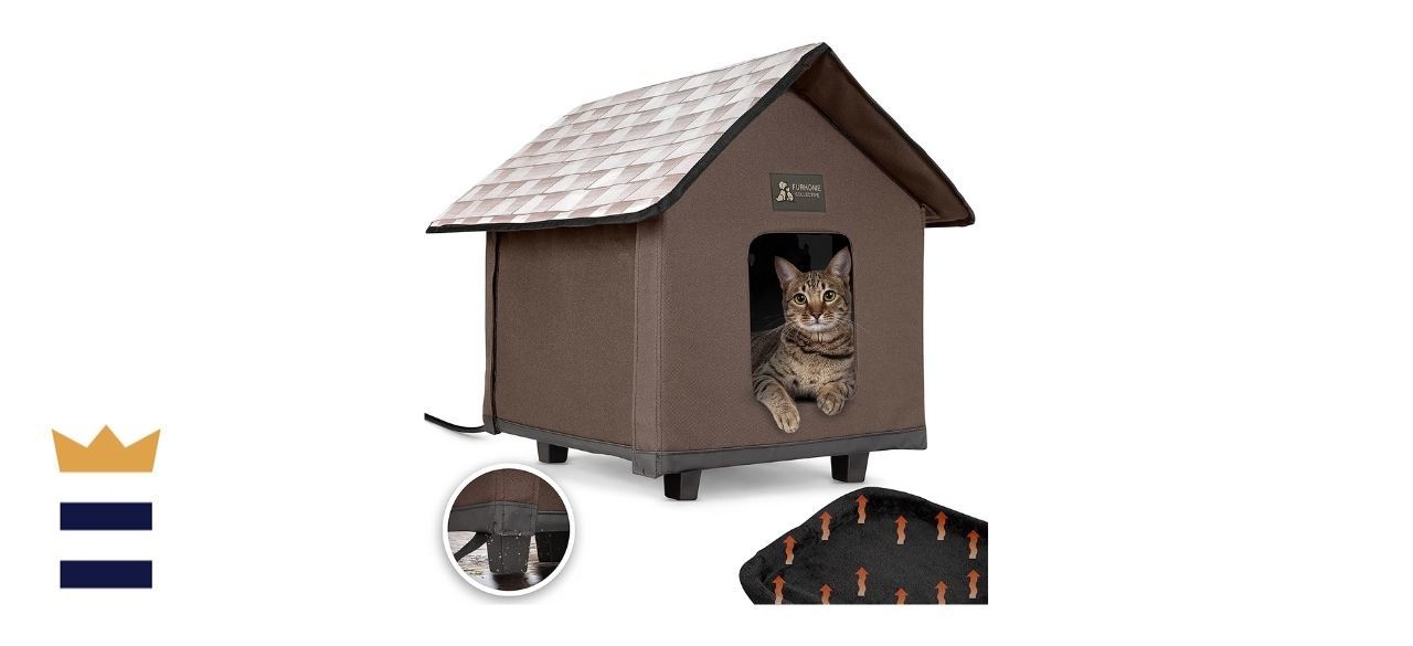 Furhome Collective Heated Cat House